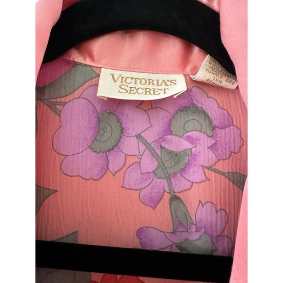 Vintage Victoria’s Secret Gold Label 3-Piece Lingerie Sleep Set Floral PS| LG - Picture 7 of 16